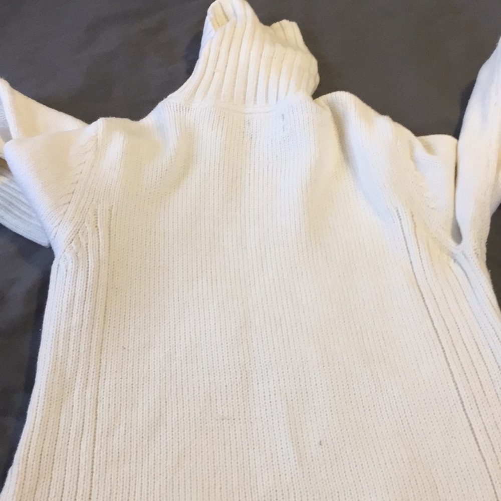 Cream Ruff Hewn Sweater - Picture 5 of 5